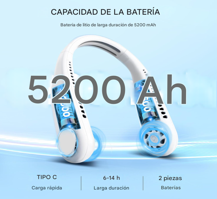 NeckAir | El ventilador de cuello viral