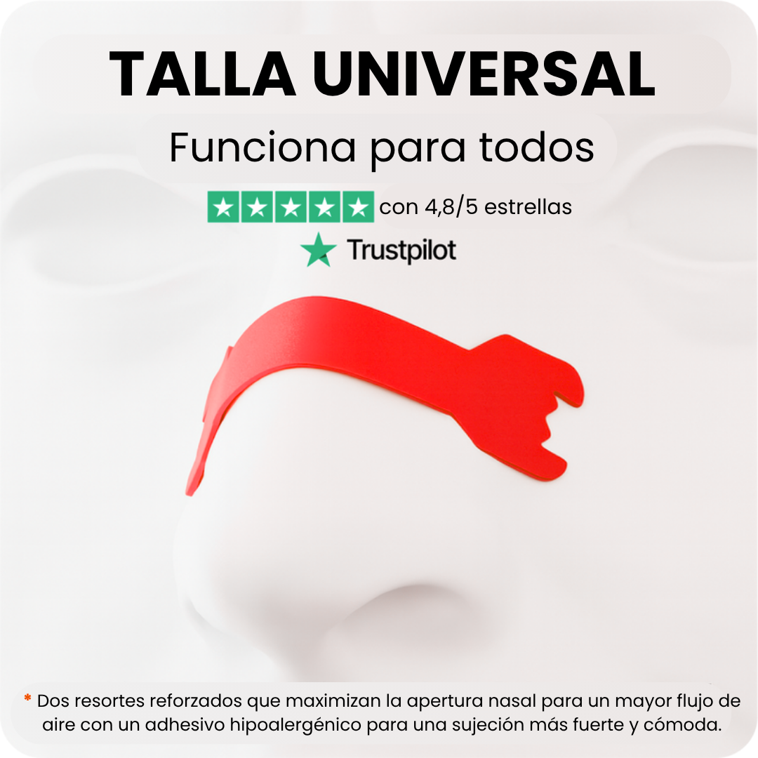 SlipAir | Tiras Nasales anti ronquidos