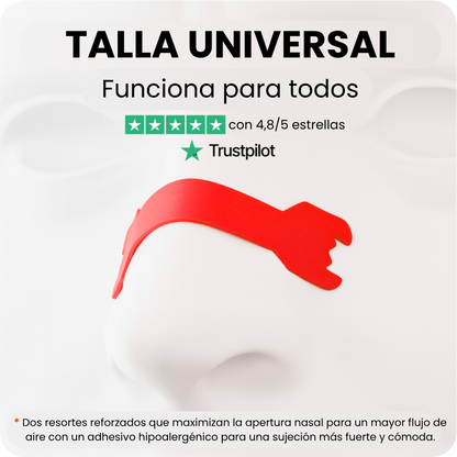 SlipAir | Tiras Nasales anti ronquidos